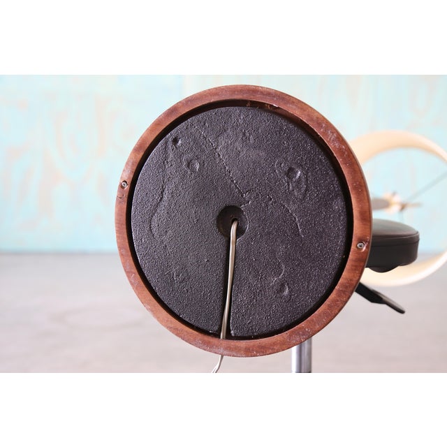 1960s Jane and Gordon Martz Walnut Floor Lamp With Original Shade Mid Century Modern For Sale - Image 12 of 12