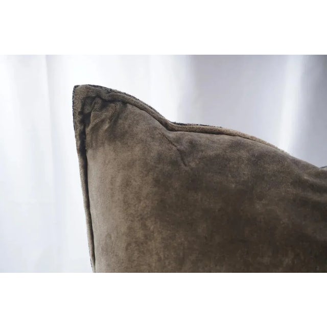 Bohemian Style Hand Woven Decorative Pillows, Pair of For Sale - Image 4 of 5