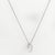 Silver Vintage Elsa Peretti for Tiffany & Co. Sterling Silver Double Tear Drop Pendant For Sale - Image 8 of 13
