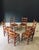 Low Rustic Ladder Back Dining Chairs in Oak and Rush, Belgium, 1950s, Set of 6 For Sale - Image 6 of 18