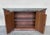 Late 19th Century Catalan Spanish Baroque Carved Walnut Tuscan Two Doors Cabinet with Marble For Sale - Image 4 of 18