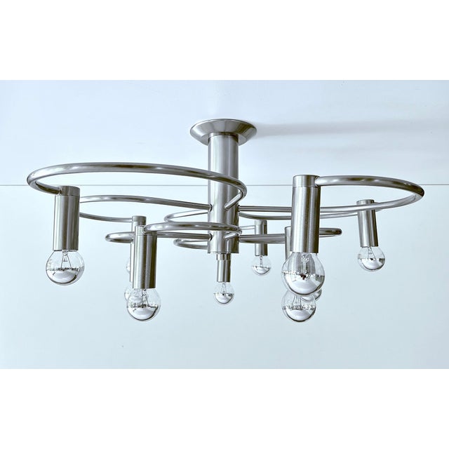 Large Vintage Helix Ceiling Light from Cosack For Sale - Image 15 of 15