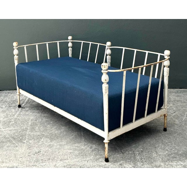 Vintage Michael Taylor “Montecito” Wrought Iron Loveseat For Sale - Image 12 of 12