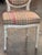 Set of Six Vintage French Painted Dining Chairs For Sale - Image 6 of 10
