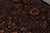 Beige Hand-Knotted Antique Bidjar Rug in Beige Brown and Blue Floral Pattern For Sale - Image 8 of 9