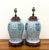 Mid 20th Century Mid 20th Century Blue & White Ginger Jar Lamps - a Pair For Sale - Image 5 of 6