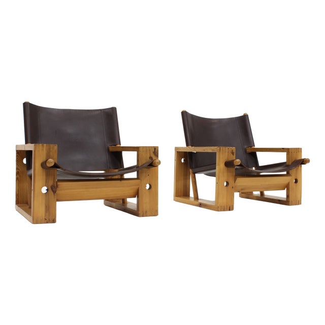 Lounge Chairs by Ate Van Apeldoorn for Houtwerk Hattem, Netherlands, 1960s, Set of 2 For Sale