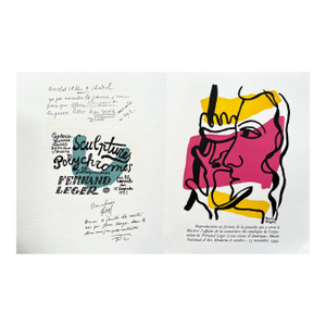Fernand Leger 14 Lithograph 1982 a Meme La Pierre