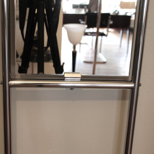 Mid-Century Modern Art Deco French Coat Stand in Chromed Steel, 1940s For Sale - Image 3 of 12
