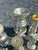 Vintage Mercury Glass Candlesticks and Vases- Set of 10 For Sale - Image 16 of 17