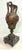 Metal Antique Ornate Bronze Patinated Marble Victorian Ewer Mantle Garniture Vase For Sale - Image 7 of 15