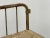 Vintage Industrial Iron and Wood Shelves on Wheels For Sale - Image 9 of 10
