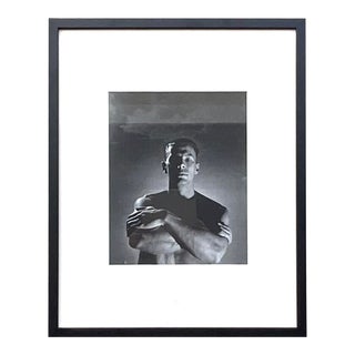 Vintage 1950s George Plat-Lynes Sheet Fed Gravure Portrait of a Man For Sale