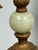 Vintage Neoclassical Alabaster Three-Light Candelabra Table Lamp For Sale - Image 9 of 12