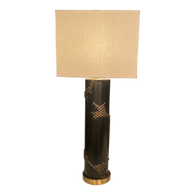 1960's Brutalist Style Table Lamp For Sale