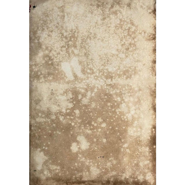 1980s In the Style of Fritz Scholder Drawing on Paper Painting For Sale - Image 4 of 5