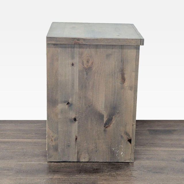 2010s Legends Furniture Joshua Creek Wooden File Cabinet With Drawer and Open Shelf For Sale - Image 5 of 9