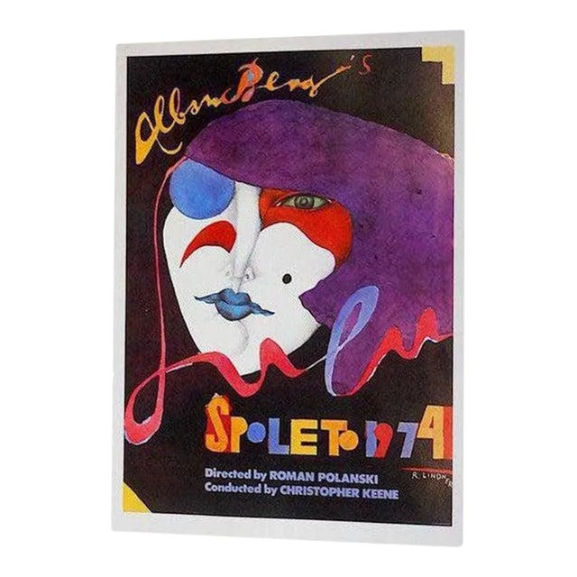 Vintage Signed 20th Century Richard Lindner Poster Lithograph -"Spoleto" For Sale