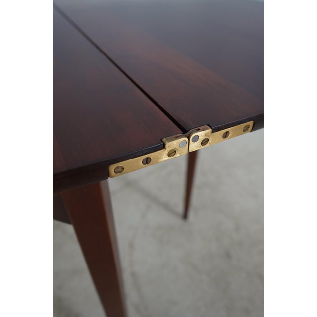 Sheppard of Virginia Cherry Flip Top Table For Sale - Image 10 of 12