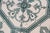 1920s Art Deco Tiles Set of 8 Large Portuguese Sage Green & White Floral Geometric Design c.1920s For Sale - Image 5 of 16