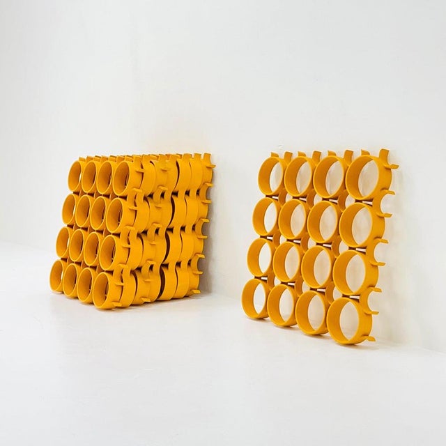 Space Age Yellow Plastic Ceiling Panels, 1970s For Sale - Image 10 of 11