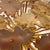Mid-Century Modern Golden Leaf Pendant Lamp, 1950s For Sale - Image 3 of 5
