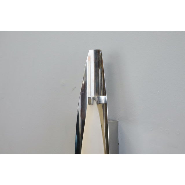 Model 2254 Wall Lights in Crystal and Nickel-Plated Brass by Max Ingrand for Fontana Arte, 1960, Set of 2 For Sale - Image 12 of 15
