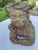 Coastal Vintage Terracotta Mermaid Statue | Hand-Sculpted Figurative Art With Natural Patina For Sale - Image 3 of 9