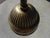 Metal Wood, Bronze and Glass Three-Light Chandelier, 1980s For Sale - Image 7 of 13
