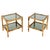 Mid-Century Side Tables in Rattan, Bamboo and Smoked Glass, Italy, 1970s, Set of 2 For Sale - Image 15 of 15