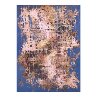 A870 - Original Large Scale Minimalist Contemporary Expressive Abstract Painting Artwork by Marco Schmidli For Sale