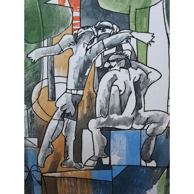 Eugenio Chicano, Composition, 2007, Etching For Sale - Image 4 of 6