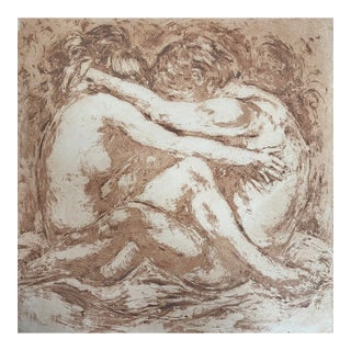 Mary Vickers “Together We’re Stronger” Signed Artist’s Proof Lithograph, Framed For Sale