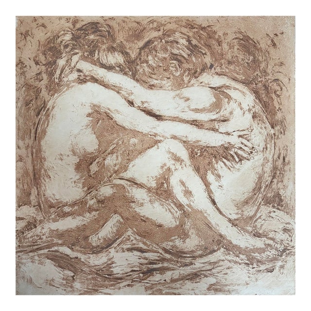Mary Vickers “Together We’re Stronger” Signed Artist’s Proof Lithograph, Framed For Sale