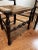 Antique , Late 19th Century, English Ladder Back Chairs With Original Rush Seats. Set of 4 For Sale - Image 9 of 14