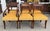 Set of 6 Antique Early 19th C Regency Mahogany Dining Chairs. Measurements listed are for the two armchairs. The four side...