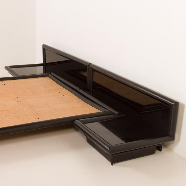Morna Bed with Bedside Tables byAfra & Tobia Scarpa for Molteni, 1970s For Sale - Image 12 of 17