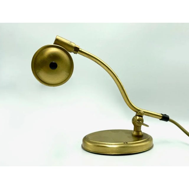 Mid-Century Modern Brass Piano Lamp from Pfäffle Glow, 1960s For Sale - Image 3 of 9
