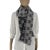 Early 21st Century Chanel Grey Printed 65% Cashmere 35% Silk Scarf For Sale - Image 5 of 9