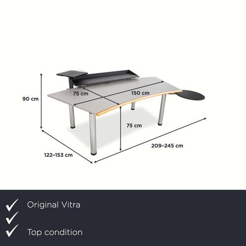 Bring a true piece of design history by Mario Bellini into your office or home office with the Vitra Metropol. The...