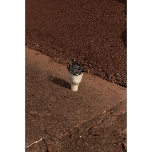 Sculpture Materials Mask Sculpture by Eglė Šimkus For Sale - Image 7 of 11