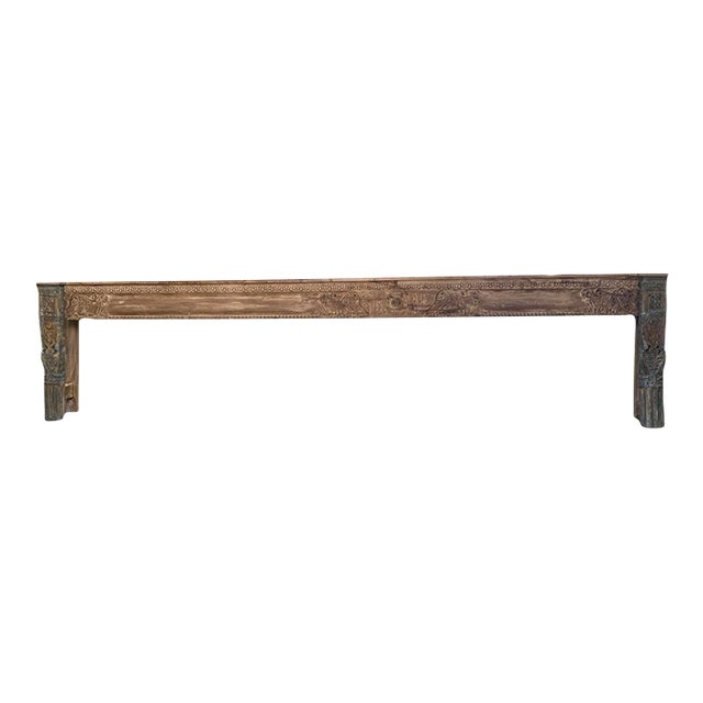 Vintage Carved Console Table For Sale