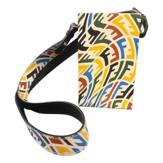 21st Century Vertical White Vertigo Box Shoulder Bag by Fendi for Sarah Coleman For Sale