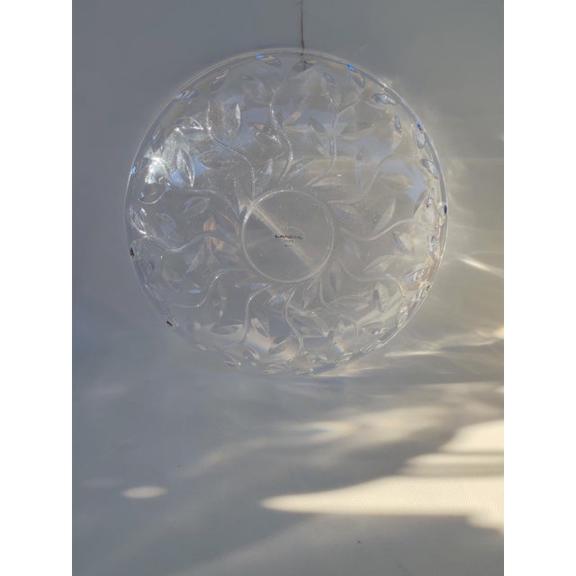 Lancel Paris Crystal Dish, 1980s For Sale - Image 4 of 8