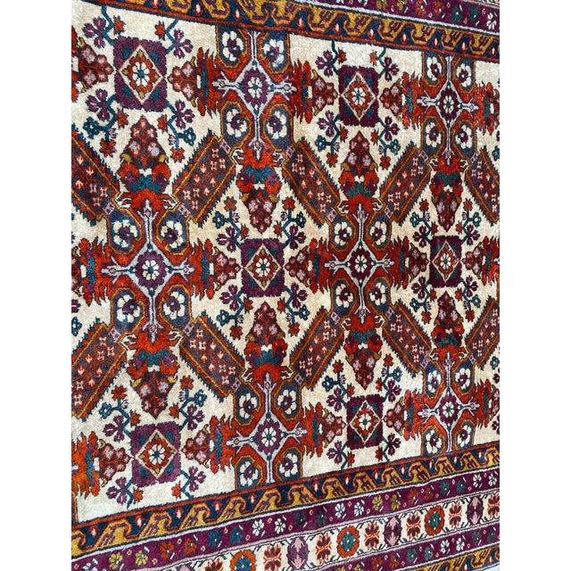 Blue Vintage Caucasian Shirwan Rug, 1960s For Sale - Image 8 of 16