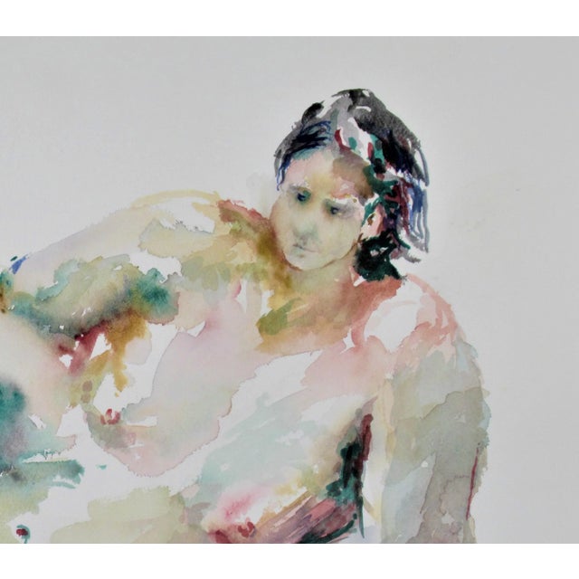 Impressionist Betty Rees Heredia, Nude, 1998 For Sale - Image 3 of 6