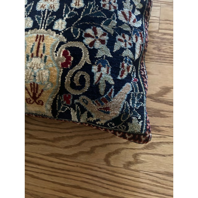 1960s Circa 1960s Bidjar Rug Pillow For Sale - Image 5 of 7