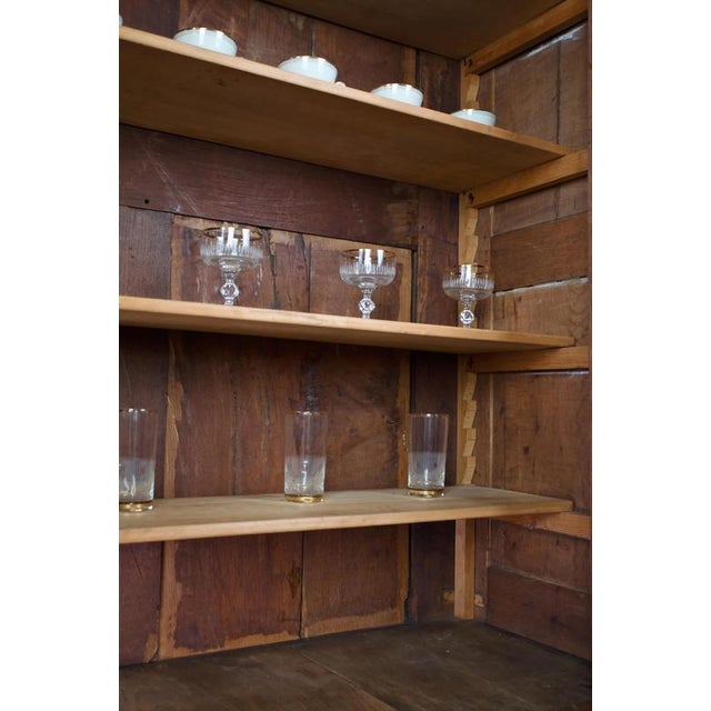 Classicist Carved Oak Display Bookcase For Sale - Image 9 of 10