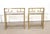 Mid 20th Century Pair of Brass & Smoked Glass Art Deco Sofa End Tables For Sale - Image 11 of 11