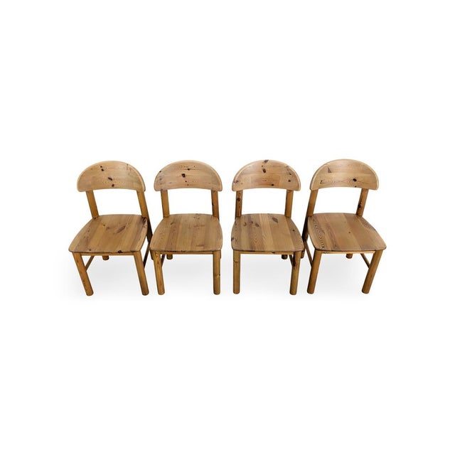 We are offering a beautiful set of four mid-century chairs by Rainer Daumiller from the 1970s for sale. The German...